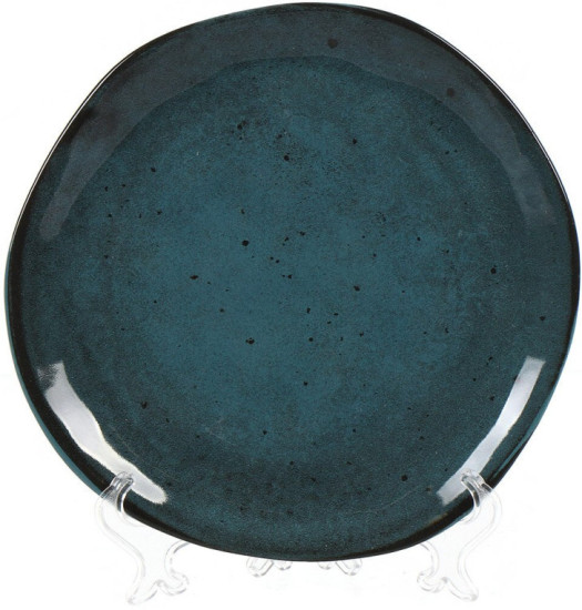 Тарелка десертная Stone синий