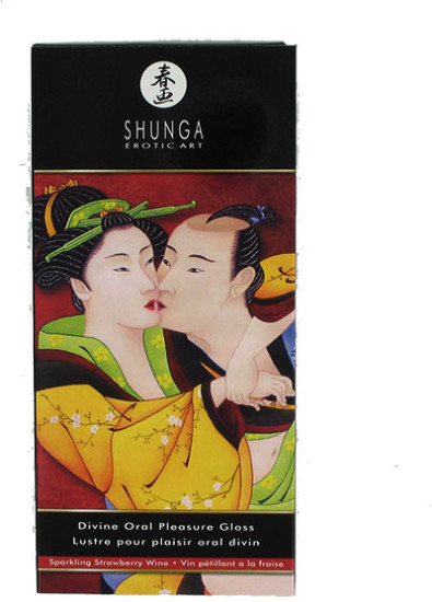 Блеск для губ «Divine oral pleasure gloss strawberry win. Клубника и шампанское»