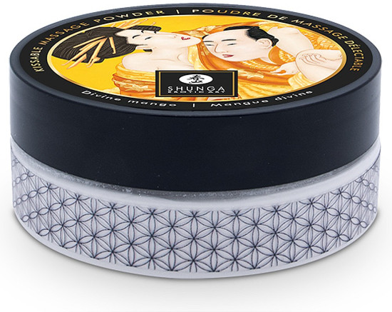 Пудра для тела массажная вкусом манго «Kissable massage powder lusciuosсо»