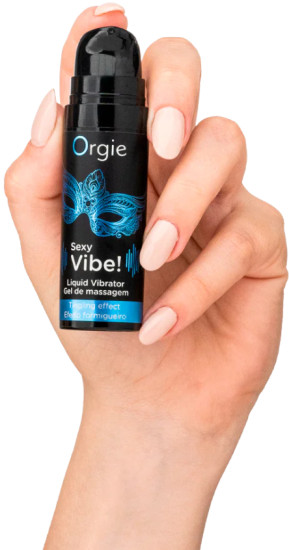 Жидкий вибратор «Sexy vibe! — liquid vibrator»