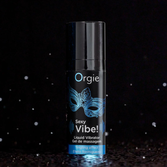 Жидкий вибратор «Sexy vibe! — liquid vibrator»