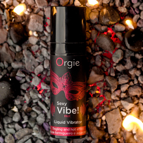 Жидкий вибратор «Sexy vibe! hot»