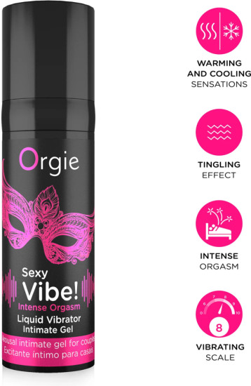 Жидкий вибратор «Sexy vibe! intense orgasm»