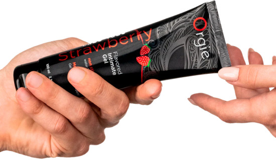Лубрикант с ароматом клубники «Lube tube strawberry»