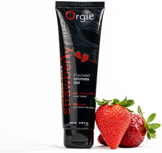 Лубрикант с ароматом клубники «Lube tube strawberry»