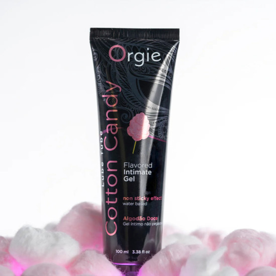 Лубрикант с ароматом сладкой ваты «Lube tube cotton candy»