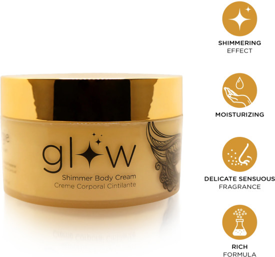 Крем для тела с эффектом мерцания «Glow — shimmer body cream»