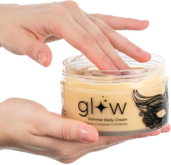 Крем для тела с эффектом мерцания «Glow — shimmer body cream»