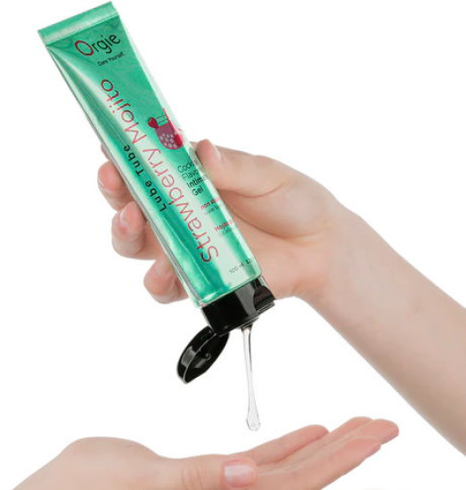 Съедобная смазка «Lube tube cocktail — strawberry»