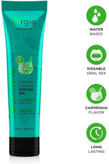 Съедобная смазка «Lube tube cocktail — caipirinha»