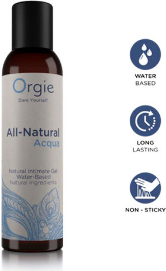 Вагинальная смазка на водной основе «All-Natural Acqua»