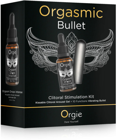 Стимулятор клитора и вибропуля «Orgasmic bullet»
