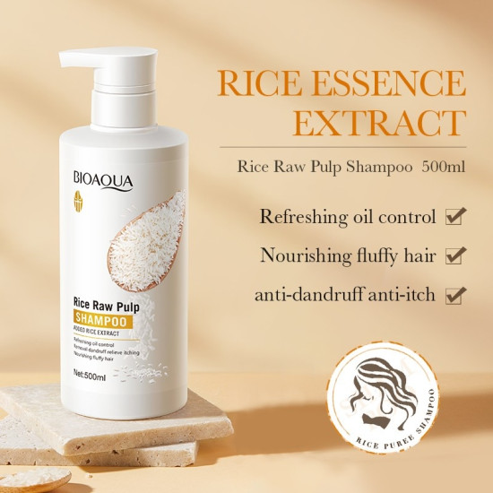 Шампунь Rice Raw Pulp