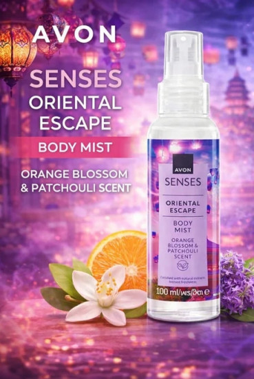 Senses Oriental Escape парфюмированный спрей 100 мл, для женщин