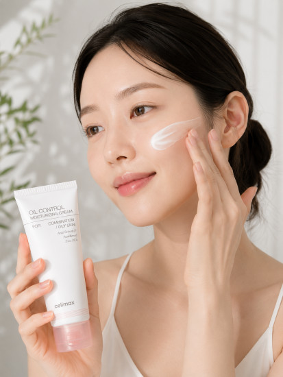 Крем для лица против жирного блеска увлажняющий «Oil Control Moisturizing Cream»