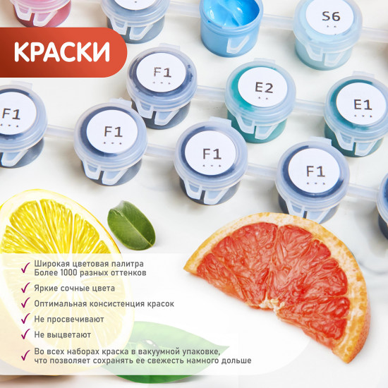 Картина по номерам «Панно. Страстный танец»