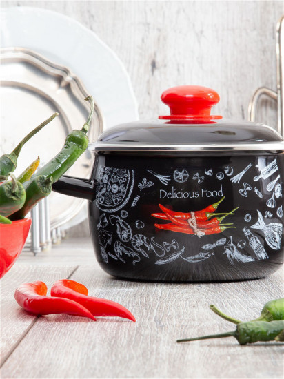Кастрюля с крышкой «Chilli»