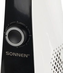 Вентилятор колонный SONNEN TF-1906, 50 Вт, 110 см, Тихий, 3 скорости потока, бело-черный, вращение 50°, 457786 - Фото 4