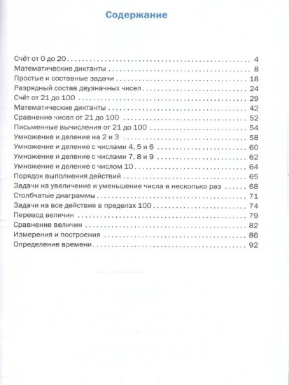 Тренажёр по математике. 2 класс. Комплект из 10 книг