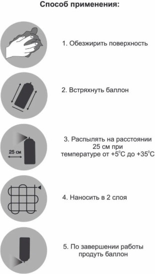 Лак аэрозольный глянцевый бесцветный