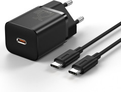 Комплект СЗУ Super Si TZCCSUP-L01 3A 25W Type-C порт с кабелем Type-C на Type-C - Фото 2