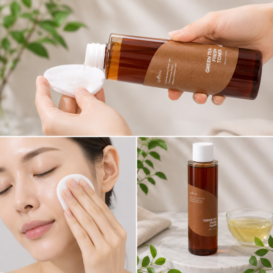 Тонер для лица освежающий «Green Tea Fresh Toner»