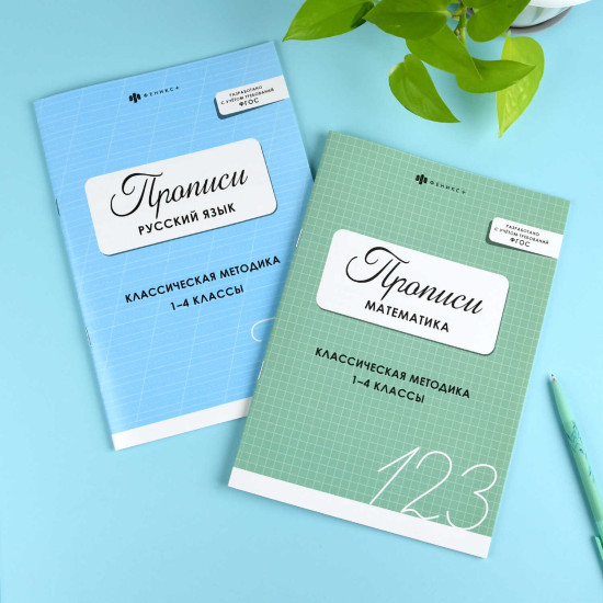 Прописи с заданиями для детей. Математика