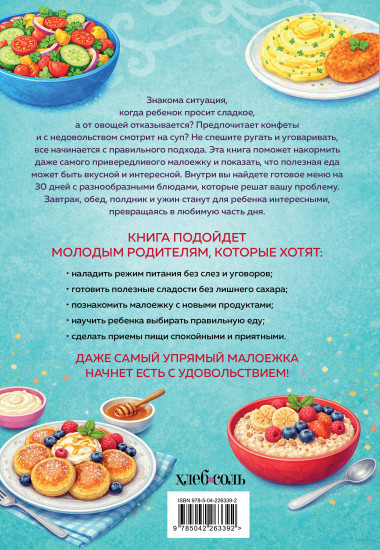 Мама, это вкусно! Меню на 30 дней для малоежек.