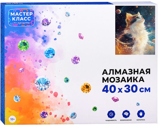 Мозаика алмазная «Белая грудка»