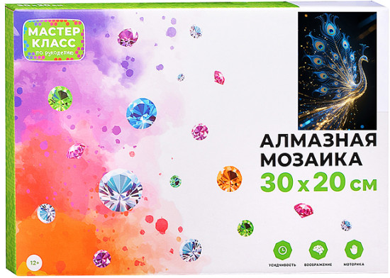 Мозаика алмазная «Жар птица»