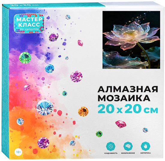 Мозаика алмазная «Лотос»