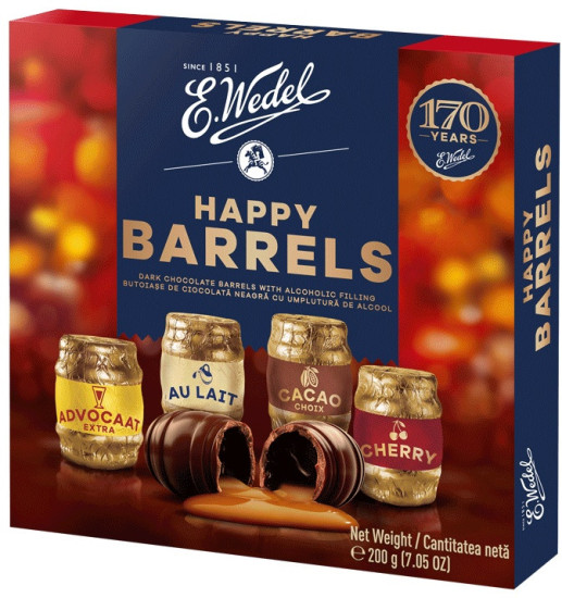 Конфеты шоколадные Happy Barrels