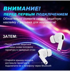 Беспроводные наушники Bluetooth, совместимые с Ios/Android - Фото 4