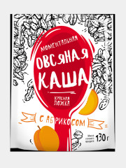 Каша овсяная Ассорти клубника, абрикос, молоко, черника 8 пакетиков по 35 г - Фото 5