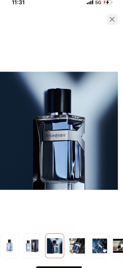 Y мужская туалетная вода EDT