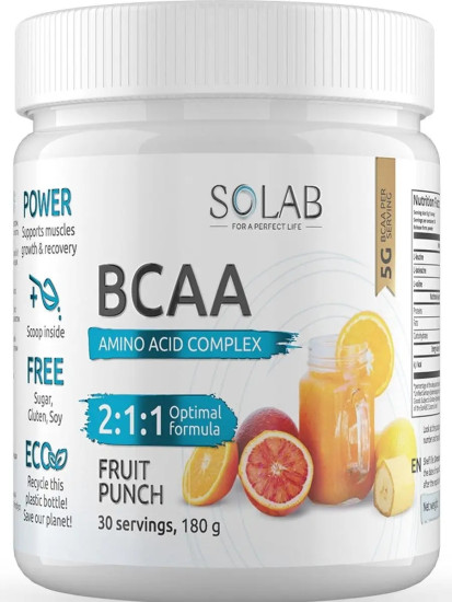 BCAA 2:1:1 фруктовый пунш