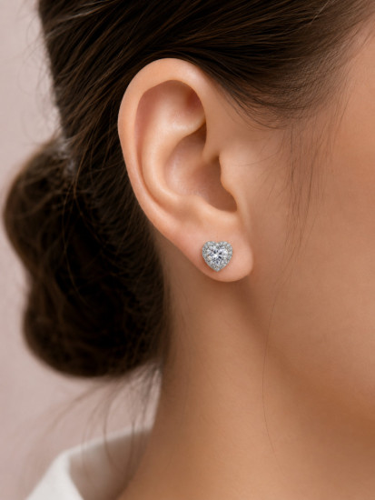 Серьги женские из серебра
