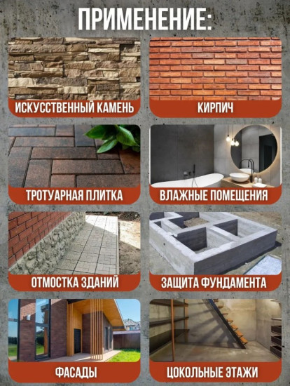 Водоотталкивающая добавка «Гидрофобизатор»