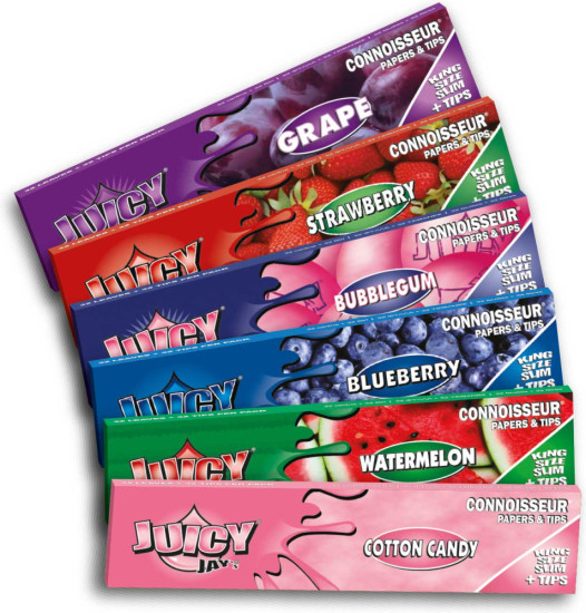 Бумажки Juicy Jay’s + tips — ароматизированные