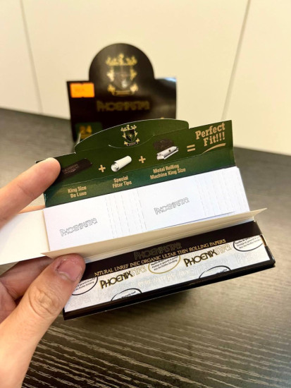 Бумажки Phoenix — King Size Slim + tips 32 шт. KS