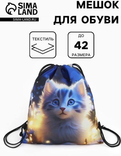 Мешок для обуви «Киса»