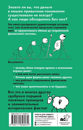 Что такое деньги? От овец до биткоинов