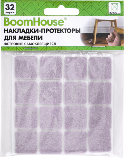 Комплект накладок-протекторов для мебели самоклеящихся