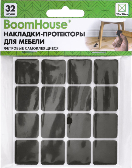 Комплект накладок-протекторов для мебели самоклеящихся