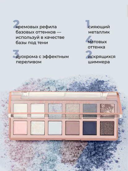 Палетка теней для век «Icon Palette», оттенок The Celestial Icon