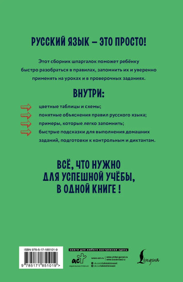 Суперсборник шпаргалок по русскому языку