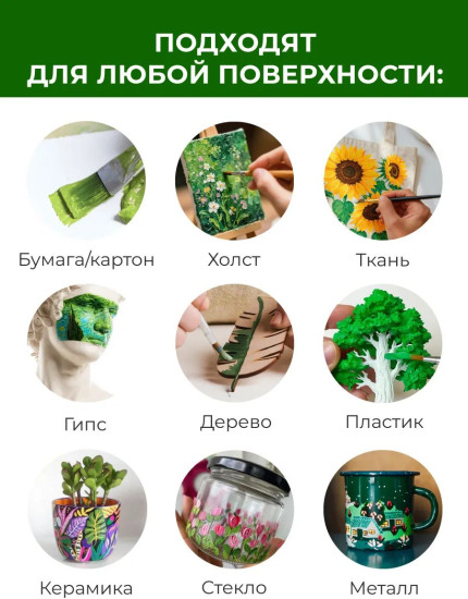 Краска акриловая глянцевая «Matisso», 710 белила титановые
