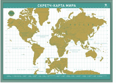 Скретч-карта мира «Green Edition» - Фото 1