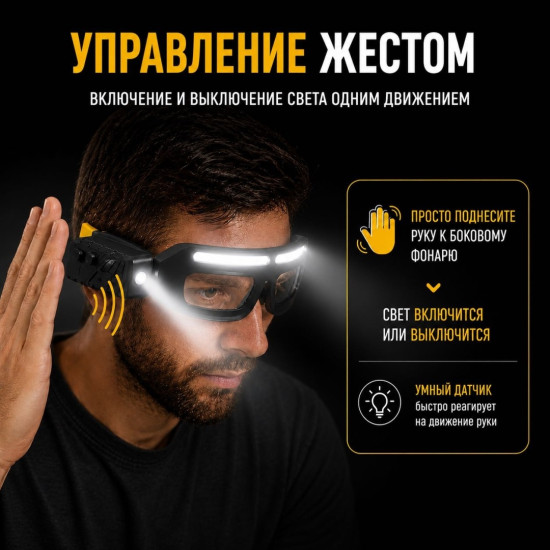 Фонарь очки 2 в 1 для ремонта туризма