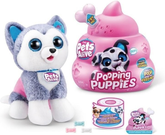 Интерактивный щенок Pets Alive Pooping Puppies